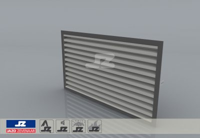 JAZO HS50 AZ - Ventilation grille